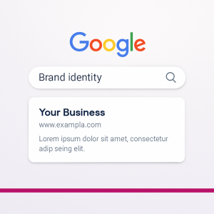 Google Brand Profile example