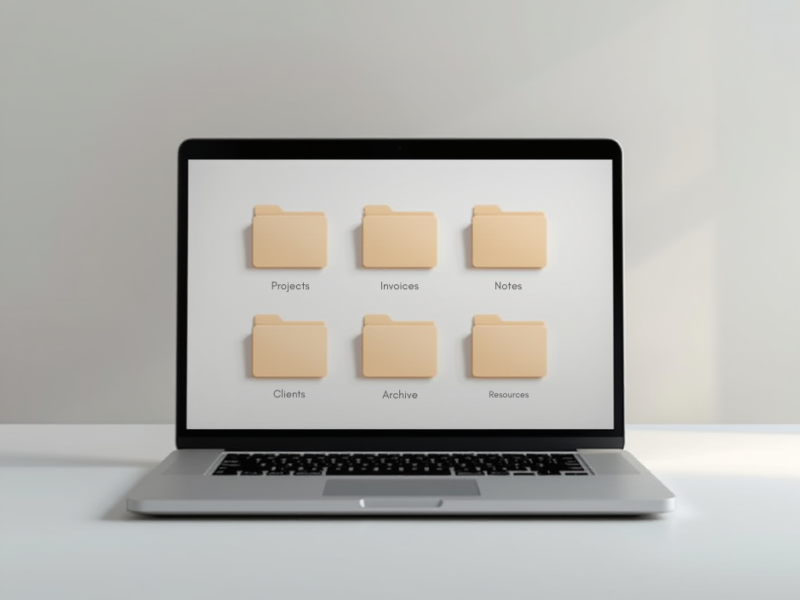 dropbox folders reorganised using shortcuts by virtual assistant