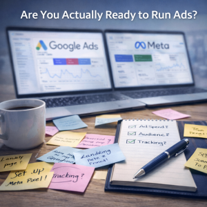 things to consider to run meta or google ads