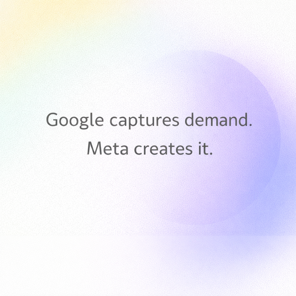When to use Google Ads vs Meta Ads for marketing