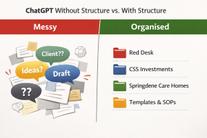 ChatGPT without structure vs with structure