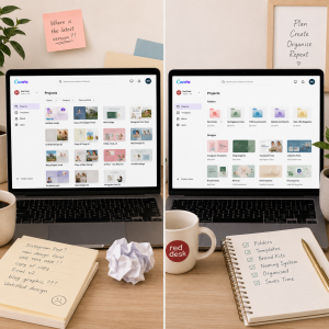 From Canva Chaos to Organised Systems